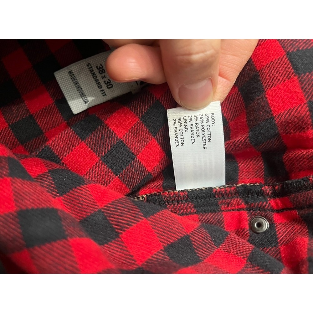 NWT Duluth Trading Co Doubleflex Black Jeans Work Flex Standard Fit 38x30 - Picture 7 of 12